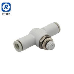 As3001f-08 Factory Price of as Series Speed Control Valve Throttle Valve Pneumatic Quick Fittings