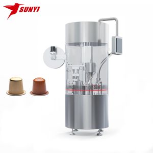 Empty Kcup Capsule Coffee Powder Filling Sealing Machine Kcup Filling Machine