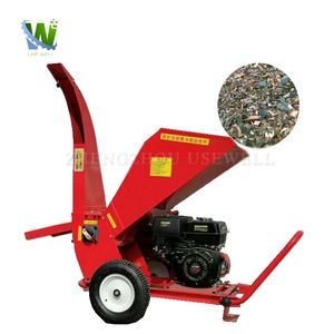 Tree Branch Small Self Feeding Branch Shredder Diesel Wood Chipper