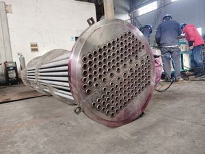 Titanium Tube Shell and Tube Heat Exchanger for Corrosive Sea Water Cooling