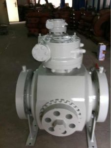 Gear Operate Pig Ball Valve