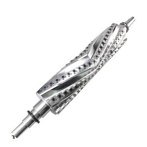 V Type Cut Screw Cutter Shaft Woodworking Plane Double Side Planer Screw Cutter Shaft Pet Wood Shavings