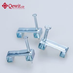 Steel Sheet Zinc Clear Durable Wire Clip Cable Fastener