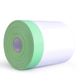 Self-Adhesive Pre-Taped Washi Kraft Paper Masking Film
