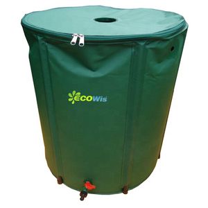 225L Hydroponic Flexible Tank Flexible Water Butt Collapsible Water Barrel Tarpaulin Water Tank