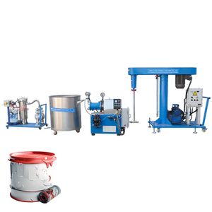 Paint Production Line Wall Paint Mixer/Making Machine Ink Bead Mill