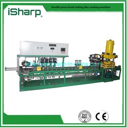 Double Press Head Cutting Disc Making Machine with High Capacity