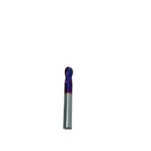 High Precision 65 Degree Tungsten Carbide Ball Nose End Mill for Steel