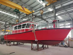 Ambulance Boat Aluminum Fire Fighting Rescue Work Speed Boats