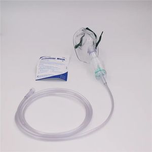 Medical Disposable 2m 7FT Tubing Oxygen Nebulizer Mask