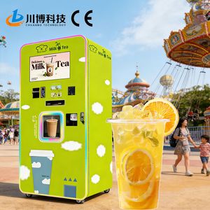 Fully Automatic Milk Tea Vending Machine and Coffee for Shopping Mall