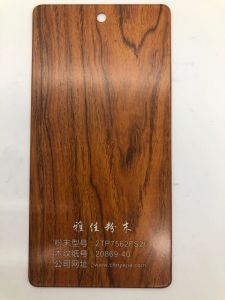 Heat Transfer Wood Effect Thermosetting Aluminium of Powder Coating Paint