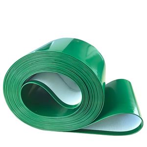 Industrial Rubber Fabric PVC Conveyor Belt Chevron Transmission Crusher Mesh Conveyor Belt