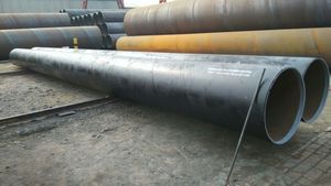 API 5L 3PE Spiral ERW Welded Carbon Steel Pipe for Fluid Price