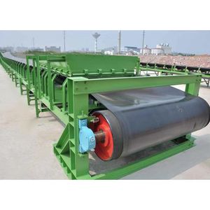 Heavy-Duty Rubber Conveyor Belt for Gravel and Rock Transport System