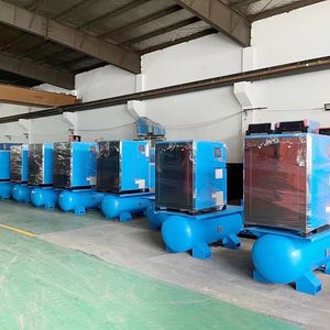 15HP 11kw 16bar Portable Electric Industrial Screw Air Compressors for Fiber Laser Cutting Application