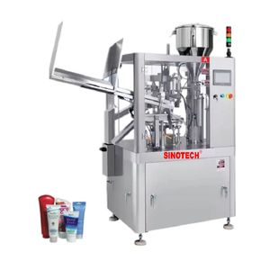 High Quality Hand Cream Cosmetic Tube in Tube Filler and Sealer Cosmetic Double Tube Filling and Sealing Machine