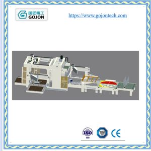 Automatic Palletizer Paper Roll Slitting CNC Sheet Die Cutting Cutter Shrink Packaging Film Carton Corrugated Pipe Carton Box Packing Printing Stacking Machine