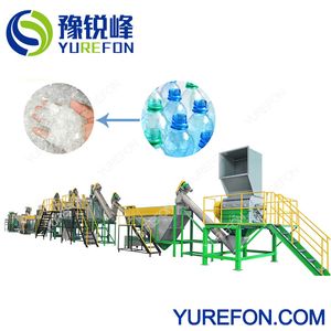 Hot Sale Pet Recycling Plant for Pet HDPE PVC PP PC Bottles Recycling with Hot Washer