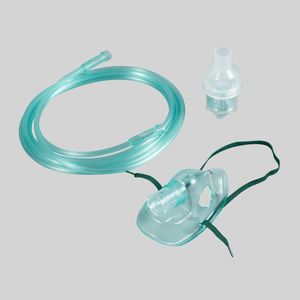 Disposable Medical Grade PVC Nasal Oxygen Cannula Oxygen Mask Nebulizer Mask with Tube