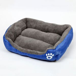 Wholesale Custom Breathable Dog Sofa Non-Slip Botfom Double Sided Pet Beds & Accessories Dog Nest Large Rectangle Pet Cat Beds