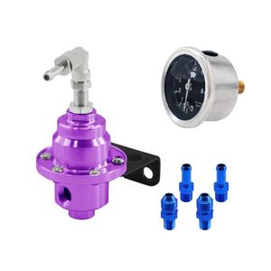 Mrgauge Engine Parts 0-8kg/Cm Universal Purple Fuel Pressure Regulator