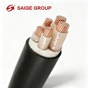 Copper Cross-Linked Polyethylene Patented UL Compliant Heavy-Duty Yjv Cable with Underground Buried Engineering Layout