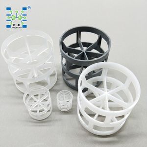 Plastic Pall Ring (PP, PE, PVC, CPVC, PVDF, PTFE, PFA, FEP)