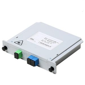 PLC Fiber Optic Splitter 1X2 1X4 1X8 1X16 1X32 Insert Type Sc Upc Connector Low Loss