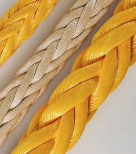 16.12 Strand Braided Multifilament Polypropylene, Nylon (Polyamide) , Polyester, UHMWPE Rope for Mooring and Towing