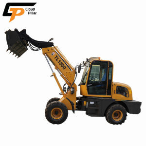 Weifang Cp Machinery 1.5 2 Ton Cheap Mini Telescop Wheel Loader Machine