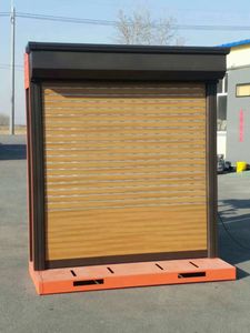 Aluminium Front Automatic Garage Interior Roller Shutter Door