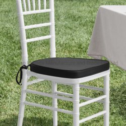 Wholesale Cushion Remove Strap Stacking Wedding Event Chiavari Chair Cushion Pillow Seat Pad