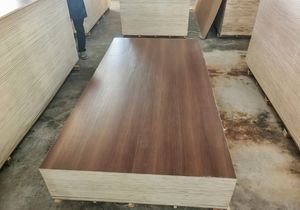 Melamine Faced MDF 1220X2440X17mm for Interior Decoration Kitchen Cabinet
