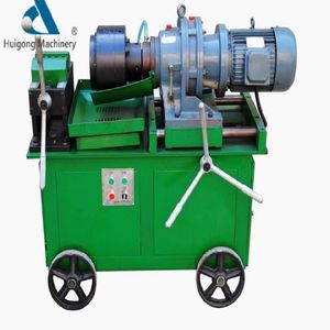 Heavy-Duty Steel Bar Threading Machine for Efficient Production