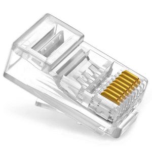 Ethernet RJ45 Cat 7 Single Outdoor Copper USB to Type N Connector Unshielded Assembly Tool Waterproof Connector RJ45 Modular Plug