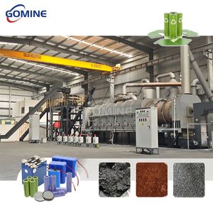 Scrap Mobile Phone Li Ion Battery Separating Plant EV Lithium Ion Battery Recycling Production Line for Used Car Lithium Battery