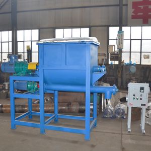 Horizontal Ribbon Mixer Dry Powder Ribbon Blender Pharmaceuticals Chemicals Mixing Machine