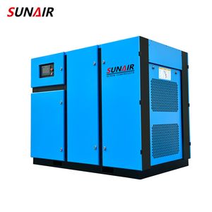 75HP Two Stage Air/Water Cooling AC Power VSD Screw Air Compressors