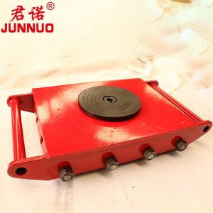 12 Ton Heavy Duty Board Foldable Material Handling Cargo Transport Trolley Rolers