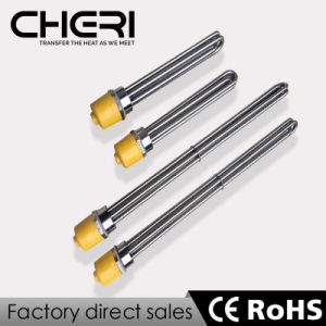 380V 3000W Industrial Electric Tubular Water Heater Element Immersion Flange Heater