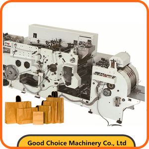 Bread Bags Fully Automatic Sheet Fed Paper Bag Making Machine Price