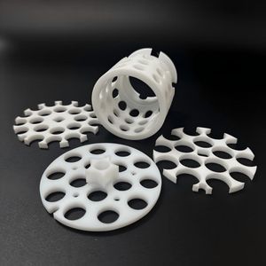 Custom High Precision CNC Machined PTFE Parts Components OEM Service