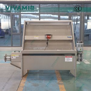 Horse Manure Compost Shredder Machine/SS304 SS316 Inclined Sieve Solid-Liquid Separator