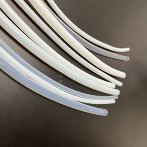 High Temperature PTFE Tube Translucent White Connector Tubing for Industrial Instruments