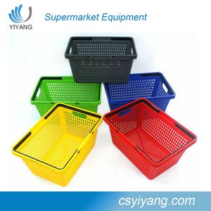Economical Plastic Shopping Basket - 6.00 Kg, Great for Retail and Grocery