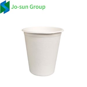 Eco Friendly 100% Biodegradable Compostable PLA Coating Sugarcane Cups 7 8 12 16 Oz