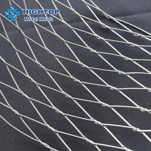 Animal Protection 304 Stainless Steel Flexible Wire Rope Mesh Netting for Parrots