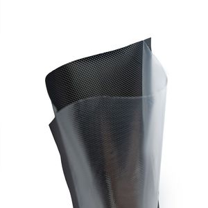 Custom Black Vacuum Seal Pouch with Embossed Design for Better Sealing Black Vacuum Bag
