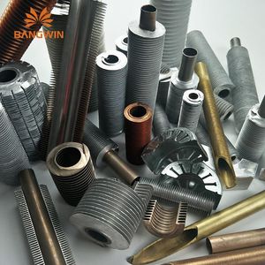 Extruded/L Foot/G Embedded/Laser Welding/Wrinkle Copper Tube Air Cooled Aluminum Fin Evaporator Coil or Extruded Copper Low Fin Tube